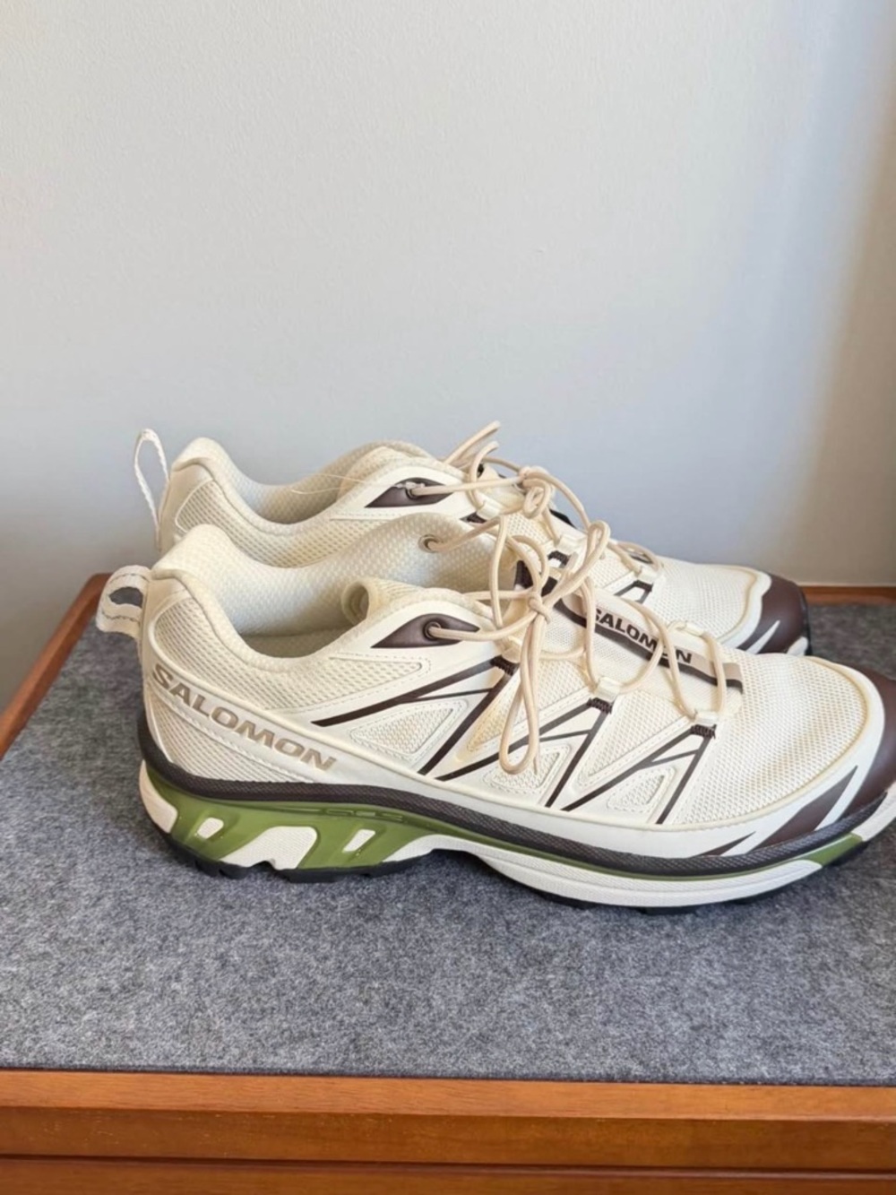 SALOMONXT-6 Expanse 'Vanilla Ice Black Coffee Size 13